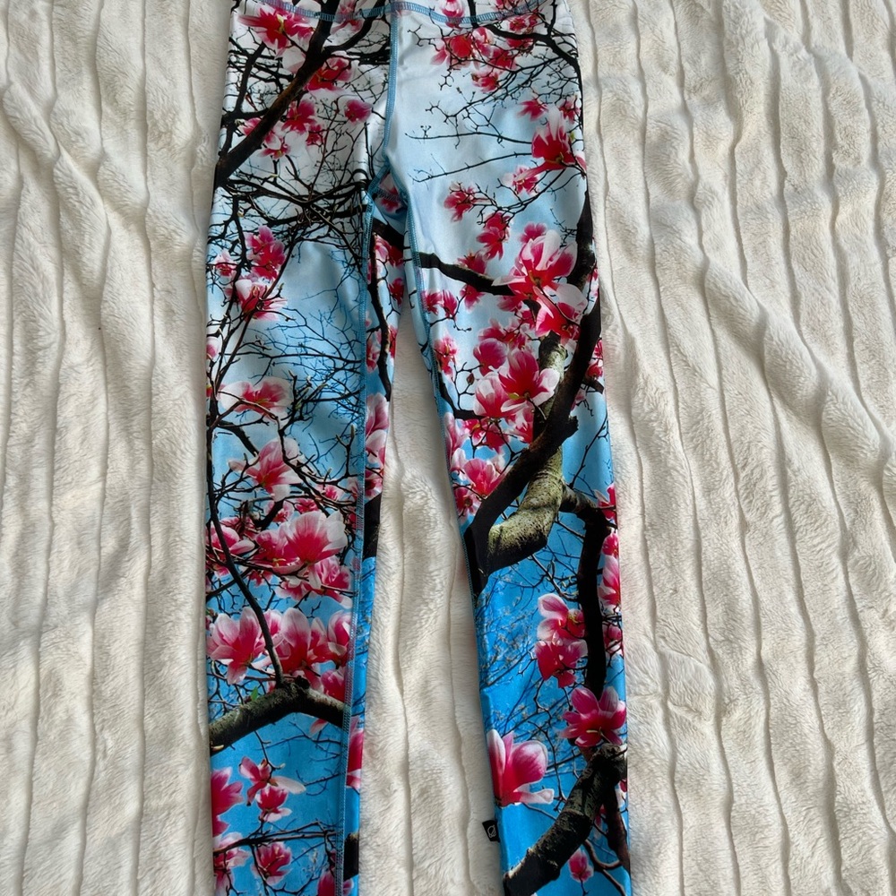Terez Floral Print Leggings New W/O Tag